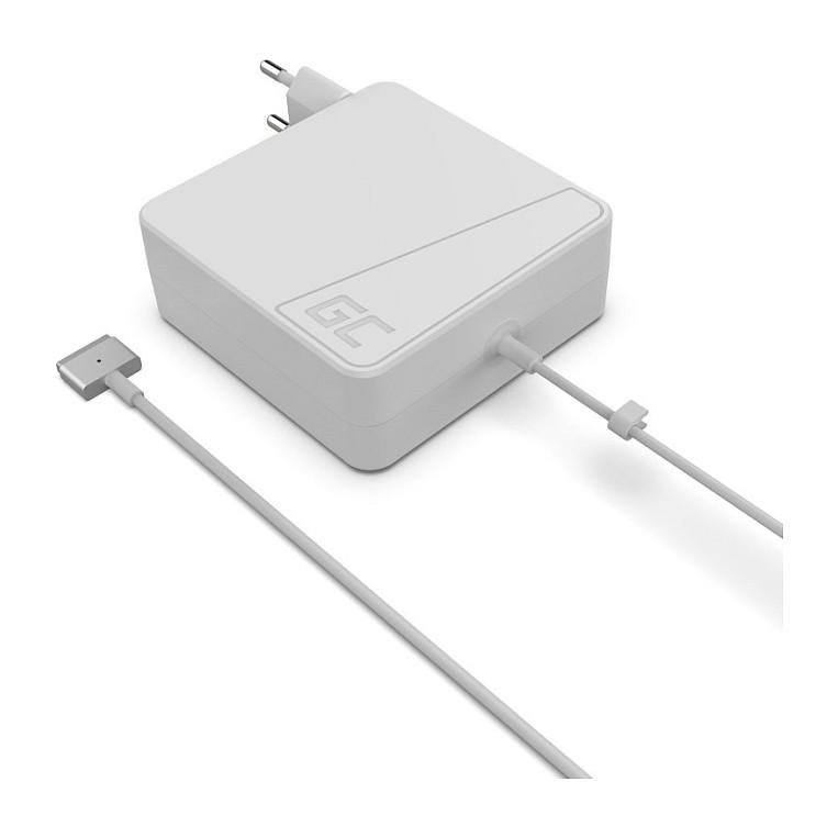 Adapter për Laptop Green Cell AD37, MagSafe 2, 60W, 16.5V, 3.65A - Bardhë - 3