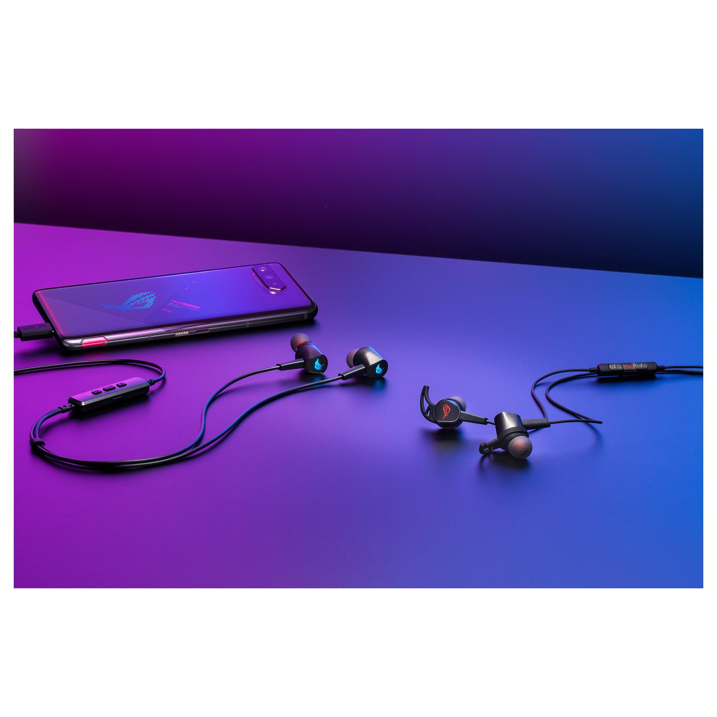 Kufje Gaming ASUS ROG Cetra II Core, Gaming, In-Ear, Wired, 3.5mm, 32Ω, 20Hz–40kHz, Mikrofon – Zezë - 8