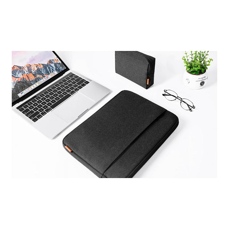 Çantë për Laptop Inateck LB01005, 13", 5 shtresa mbrojtëse, Rezistente ndaj spërkatjeve, Xhep për aksesorë - Zezë - 2