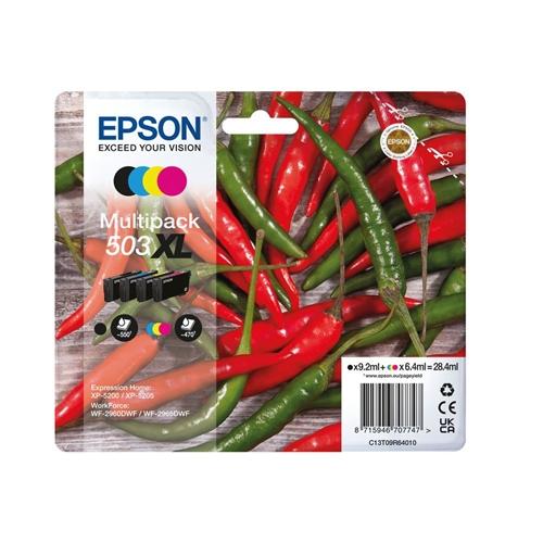 INK Epson 503XL / C13T09R64010 / 550 faqe Zezë + 470 faqe Ngjyra – Shumëngjyrësh - 2