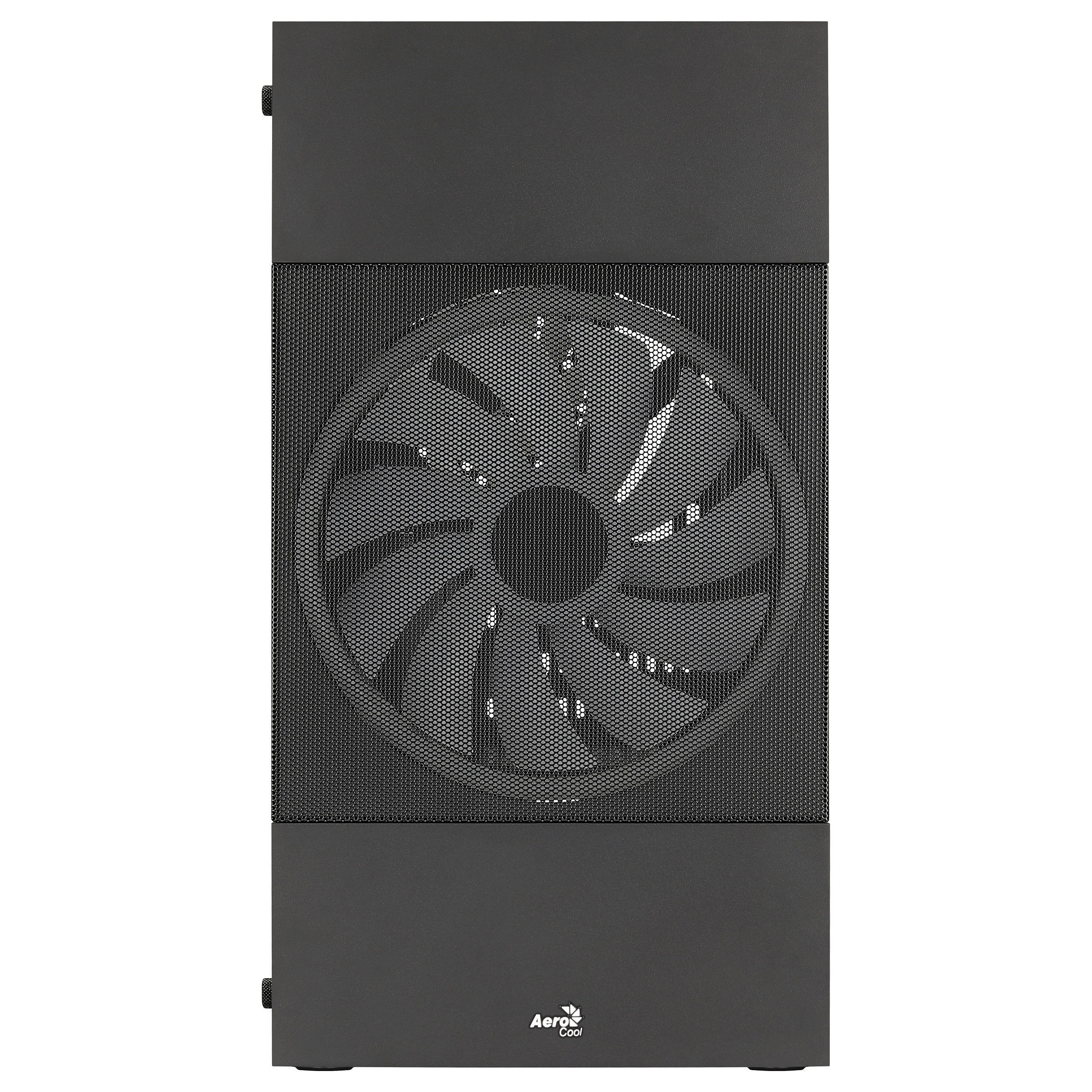 Kasë PC Aerocool Atomic Lite / Mini Tower / Micro-ATX + Mini-ITX / 1x 180mm + 1x 120mm Fan / Tempered Glass - Zezë - 6