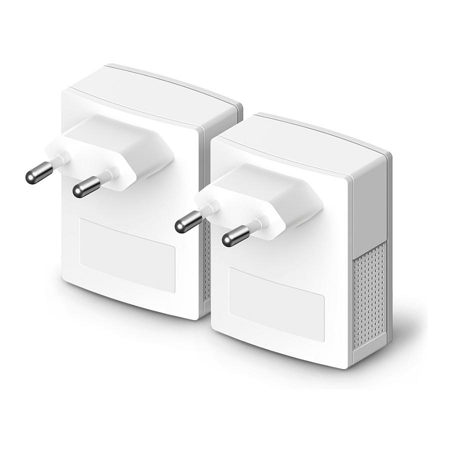 Power-LAN TP-Link TL-PA411KIT, 500Mbps, HomePlug AV, 1× Fast Ethernet 10/100Mbps, 128-bit AES - Bardhë - 2