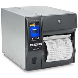 Printer Label Zebra ZT411 / Për Etiketa / 203 DPI / 104mm / 356 mm/sec / USB + LAN - Zezë/Hiri - 2
