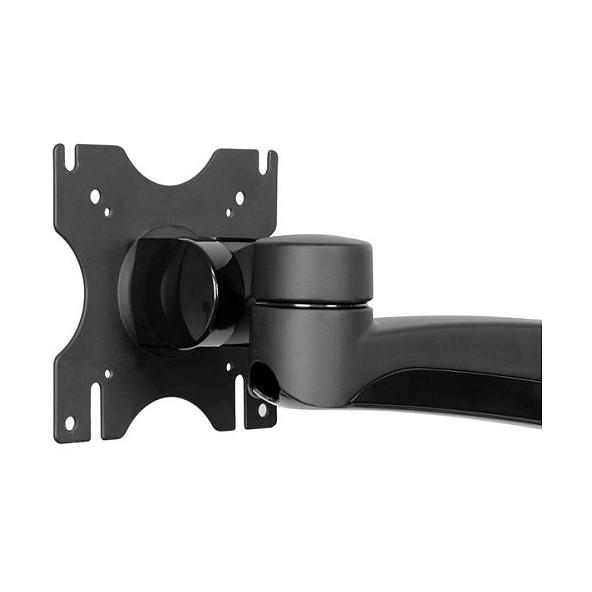 Mbajtëse për Monitor StarTech.com ARMDUAL / 2 Monitorë / 12"-24" / 13.6kg për Monitor / Full Motion / Clamp-Grommet / Tilt ±90° / Swivel ±90° - Zezë - 3