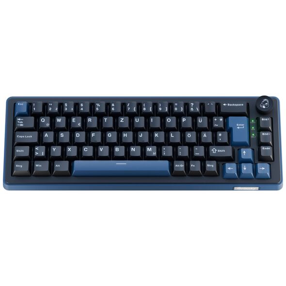 Tastierë Gaming Ducky OK-M 65 / 65% / Mekanike / KTT Linear / Hot-Swap / RGB / USB-C - Zezë - 3