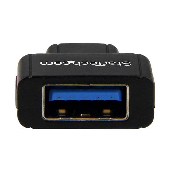 Adapter USB StarTech.com USB31CAADG, USB-C Mashkull në USB-A Femër, USB 3.2 Gen 1, 5 Gbps – Zezë - 4