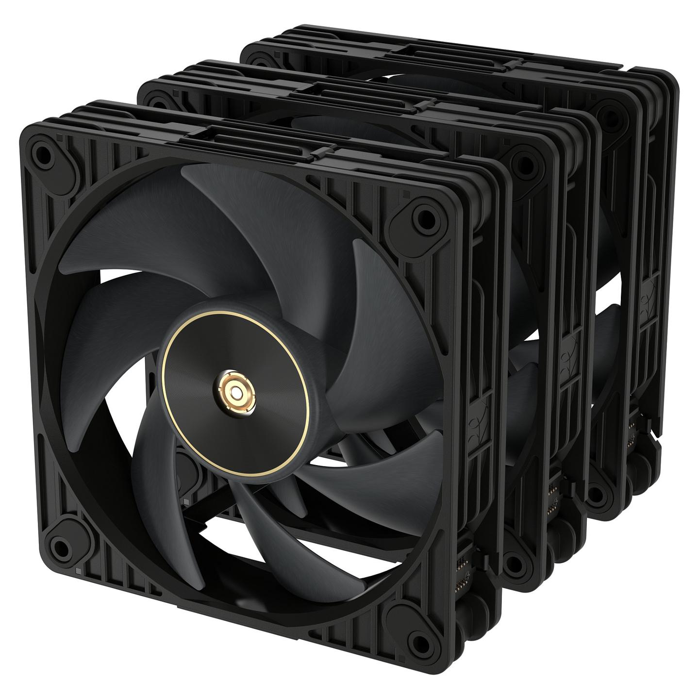 Ftohës për Kasë ASUS ProArt PF120 / 120mm / 3000 RPM / PWM / 3 Copë – Zezë - 18