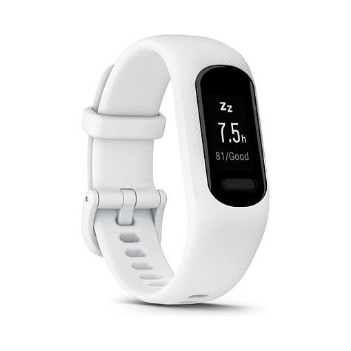 Byzylyk i mençur Garmin Vivosmart 5 / OLED / Touchscreen / GPS / S/M - Bardhë - 3