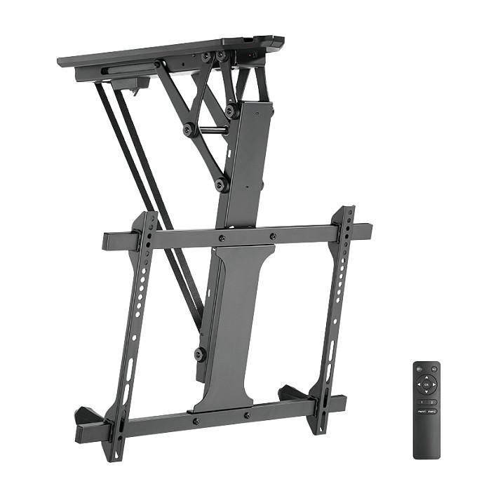 Mbajtëse për TV LogiLink BP0118 / Tavan / 32–70" / 35 kg / Elektrike / VESA 600x400 – Zezë