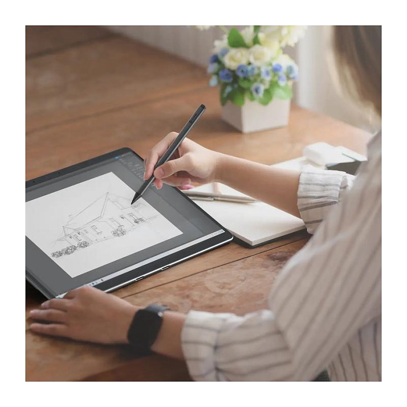 Laps ALOGIC Clarity Active Stylus Pen 2 / ALASS2 / 4096 Nivele Presioni / MPP 2.0 / Tilt Sensor / Fshirës Digjital / USB-C - Gri - 2