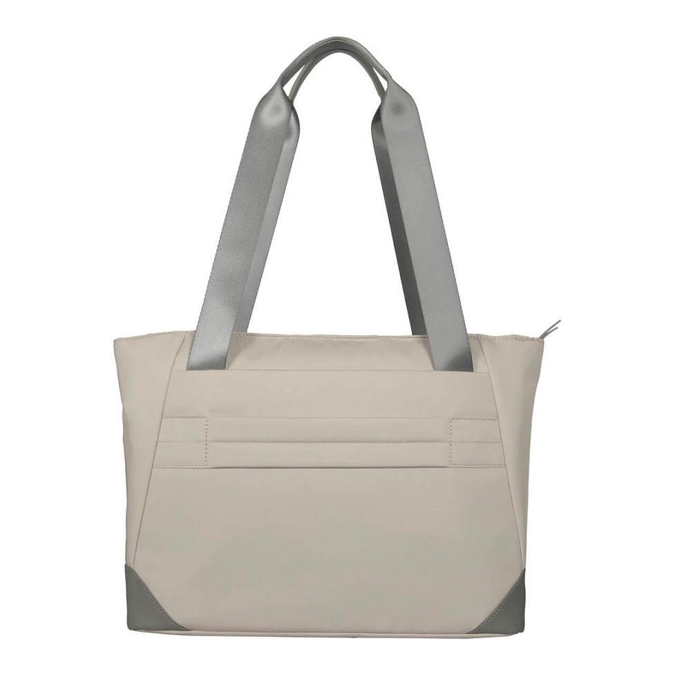 Çantë për laptop Targus Avila TBA00113GL / Tote / 16" / 13 L / Water-Resistant / Recycled Material / Laptop & Tablet Compartment / Magnetic Closure / Front Zipper Pocket - Krem/Gri - 2