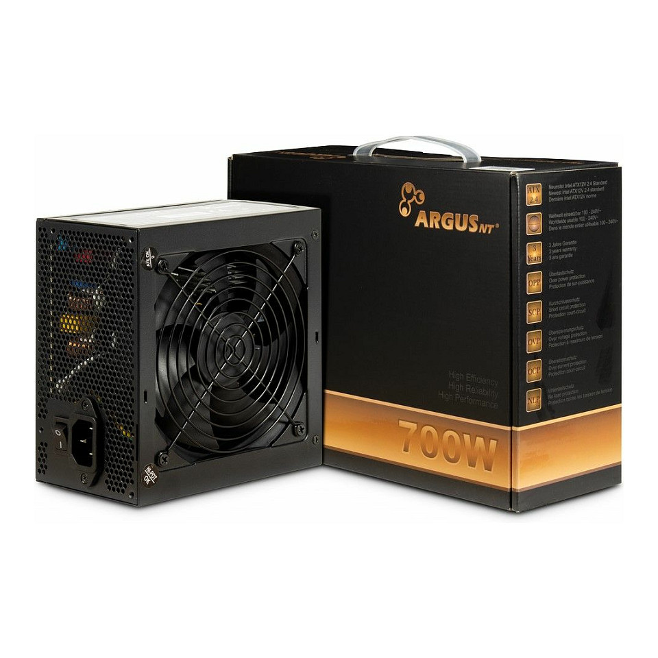 Furnizues Energjie Inter-Tech Argus BPS-700 / 700W / ATX / 80 PLUS Bronze / Non Modular – Zezë