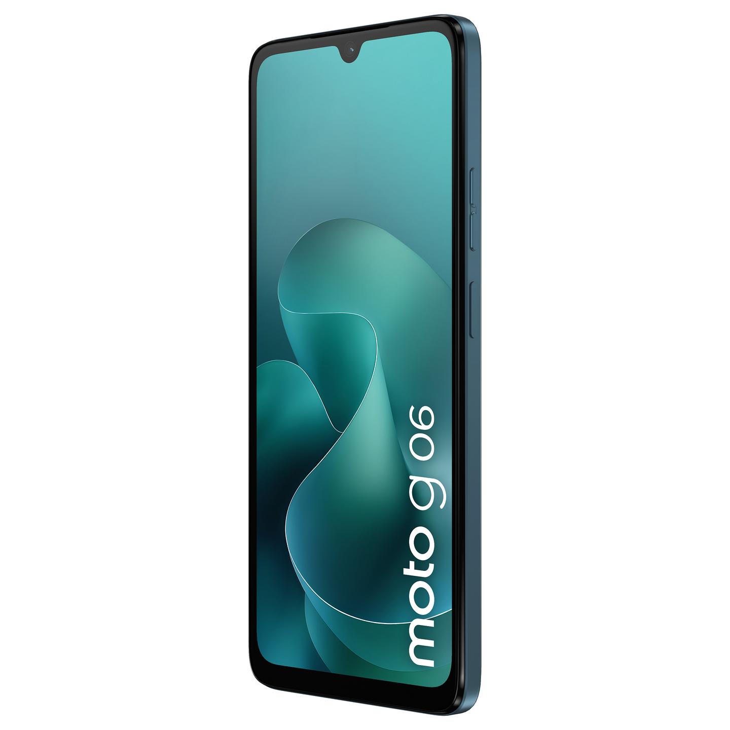 Telefon Motorola moto g06, 6.88", HD+ LCD, 120 Hz, MediaTek Helio G81 Extreme, 4 GB RAM, 256 GB, 4G – Blu - 5