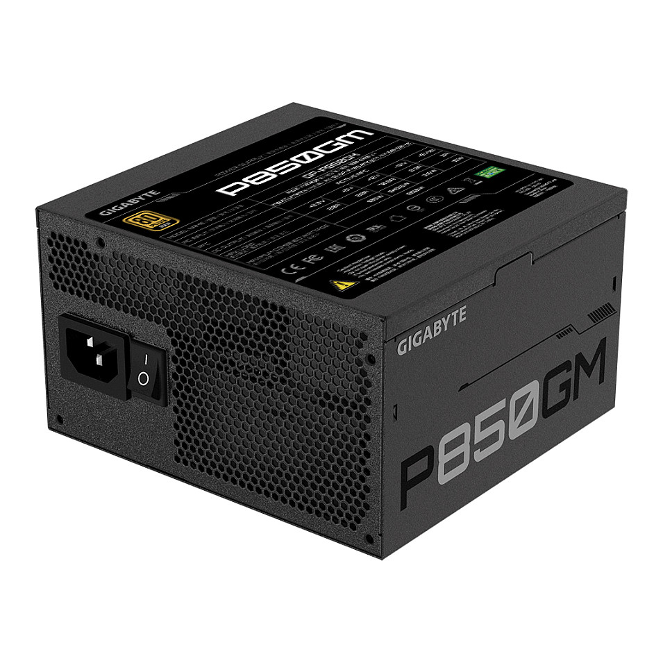 Furnizues Energjie Gigabyte P850GM / 850W / ATX / 80 PLUS Gold / Fully Modular - Zezë - 4