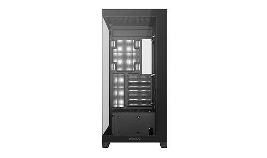 Kasë DeepCool CG580 / Mid-Tower / ATX-M-ATX-ITX / Panoramic / Xham i Temperuar - Zezë - 4