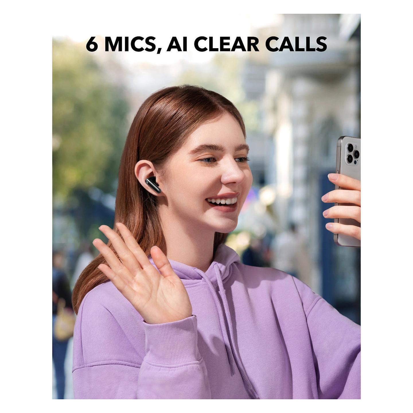 Kufje pa kabllo Soundcore P40i, Bluetooth 5.3, ANC, 11mm, IPX5 â ZezĂ« - 5