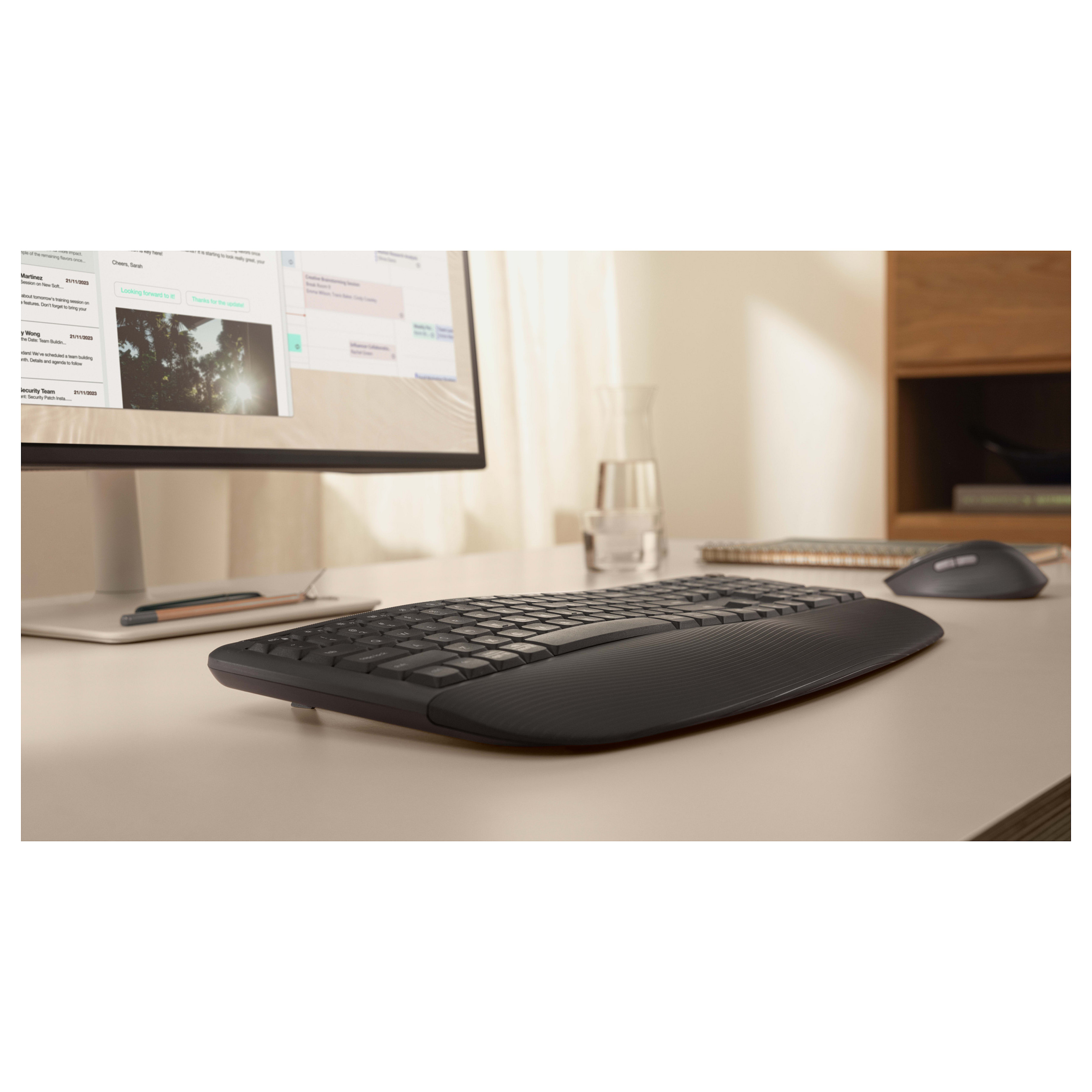 Combo (Tastierë&Maus) Logitech Signature Comfort Plus MK880 / Wireless / QWERTZ German / Bluetooth 5.2 + Logi Bolt - Hiri - 8