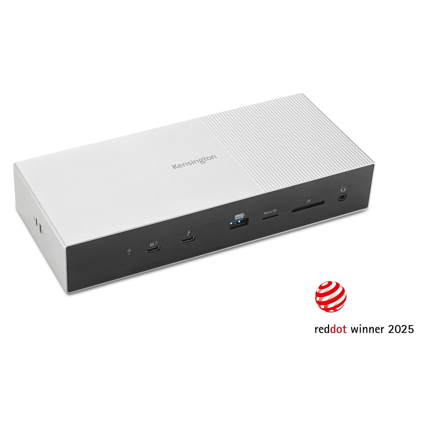 Docking Station Kensington SD5000T5 EQ, Thunderbolt 5, 3× Video, USB-A, USB-C, Gigabit Ethernet, SD, microSD, PD 140 W – Zezë, Gri - 21