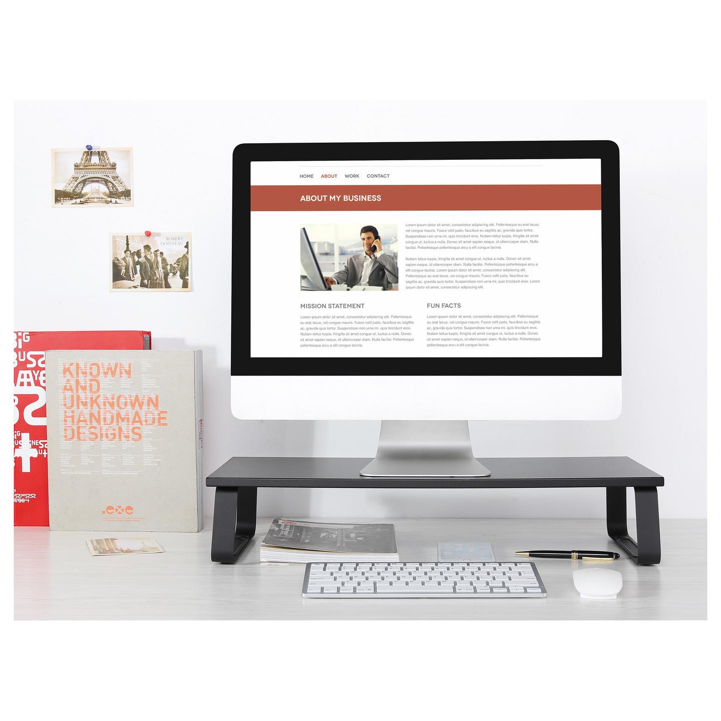 Mbajtëse për Monitor Equip 650880 / 1 Monitor / 20kg - Zezë - 6