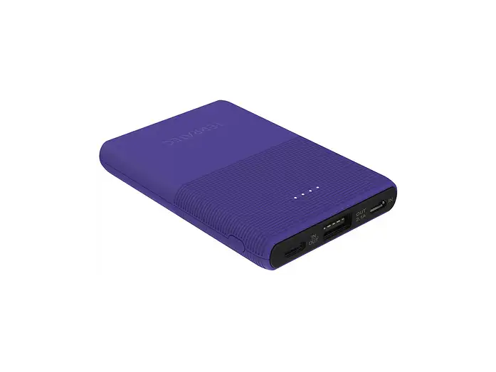 Powerbank TERRATEC P50 Pocket / 5.000mAh / USB-C 10.5W / USB-A 10.5W / LED – Vjollcë - 2