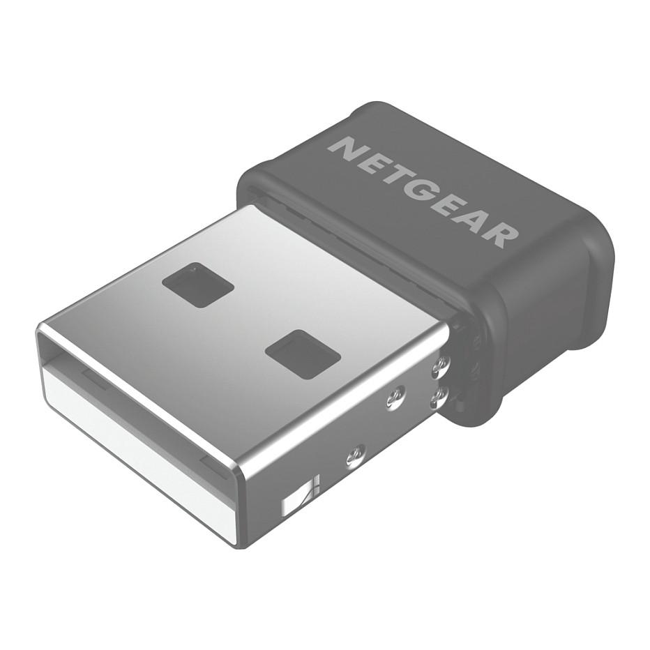 Adapter Rrjeti WLAN USB NETGEAR A6150 / USB 2.0 / Dual Band 2.4GHz + 5GHz / 1200Mbps / Wi-Fi 5 802.11ac / 2x2 MIMO / Antenë e integruar - Zezë - 2