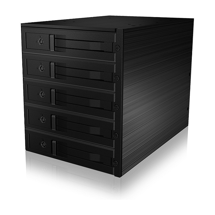 Aksesor për Disqe ICY BOX IB-565SSK / 3x 5.25" / SATA - Zezë - 4