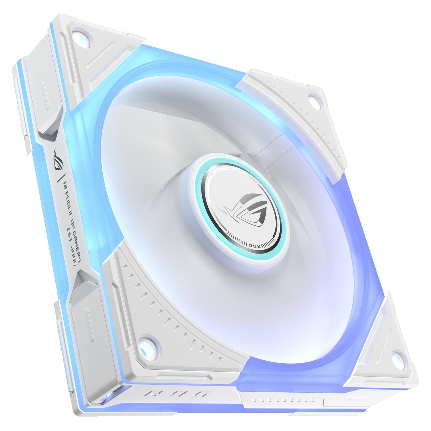 FtohĂ«s pĂ«r KasĂ« ASUS ROG Eurux GR120 / 120mm / 2200 RPM / PWM / ARGB / 3 CopĂ« â BardhĂ« - 6
