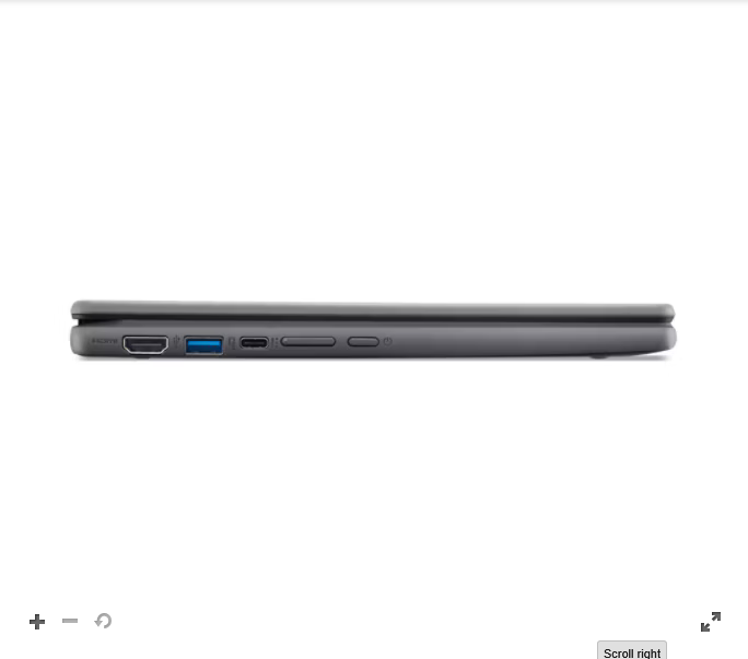 Laptop Acer Chromebook Spin 511 2in1 R757TN-TCO-C9ZL / Intel N150 / 4GB LPDDR5X / 32GB eMMC / 11.6" HD IPS Touch / Intel Graphics - Zezë - 9