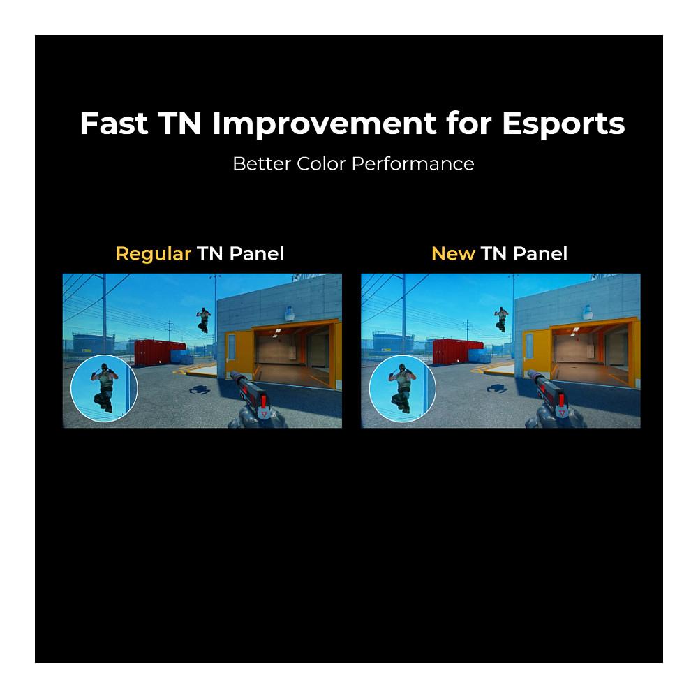 Monitor Gaming BenQ ZOWIE XL2566X+ / 24.1" Full HD 400Hz 0.3ms / HDMI, DP, USB / e zezë - 14