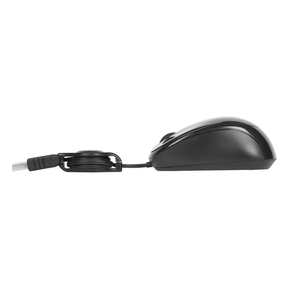 Maus me Kabllo Targus AMU75EU, USB, Blue Trace, 1000 DPI, 3 Butona, Kabllo 76cm - Zezë - 4