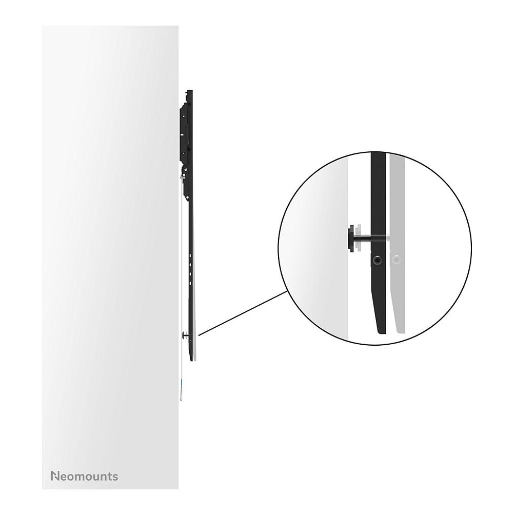 Mbajtëse për TV Neomounts WL30-750BL18P, Murale, 50–98", 100kg, VESA 100 × 100–500 × 800mm, Portret - Zezë - 6