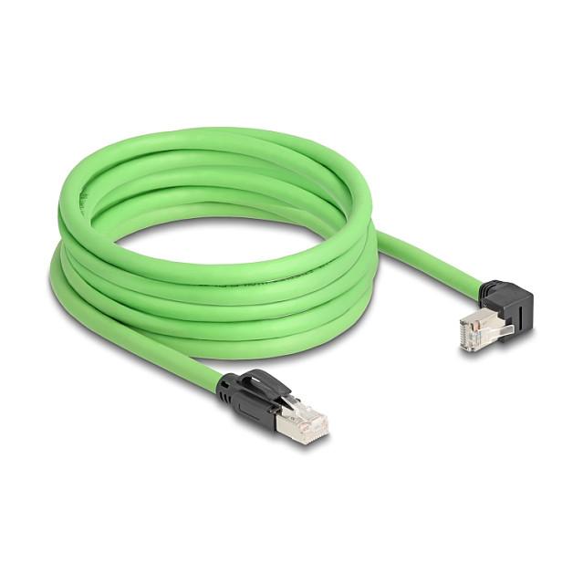 Kabllo për Rrjet DeLOCK 80897, RJ45 mashkull në RJ45 mashkull, Cat.6A, SF/UTP, 5 m - Gjelbër - 2