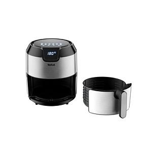 Fryer Tefal Easy Fry Deluxe / EY401D / 4.2L / 1500W / 8 Programe / 80–200°C / LCD Touch / 60 Minuta – Zezë/Argjend - 5