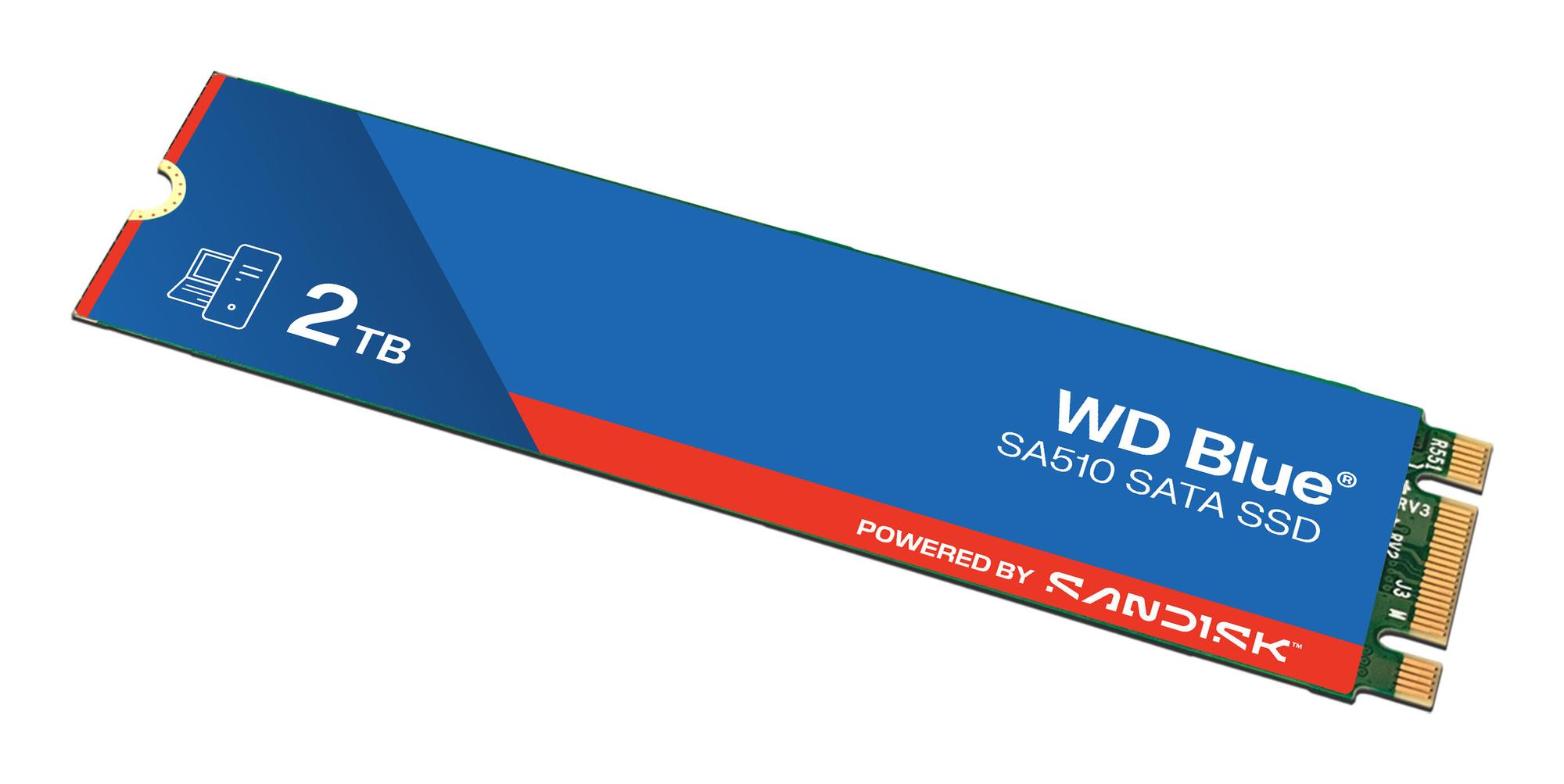 SSD e Brendshme Western Digital WD Blue SA510 / 2TB / M.2 SATA - 2