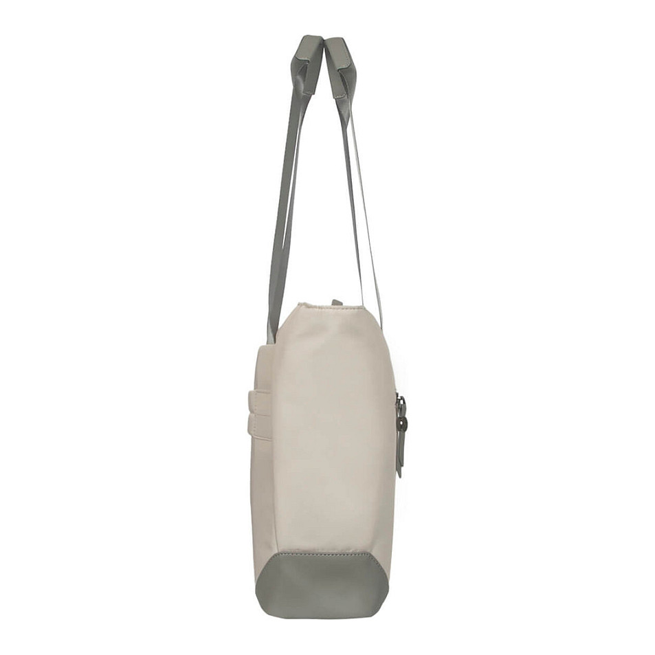 Çantë për laptop Targus Avila TBA00113GL / Tote / 16" / 13 L / Water-Resistant / Recycled Material / Laptop & Tablet Compartment / Magnetic Closure / Front Zipper Pocket - Krem/Gri - 5