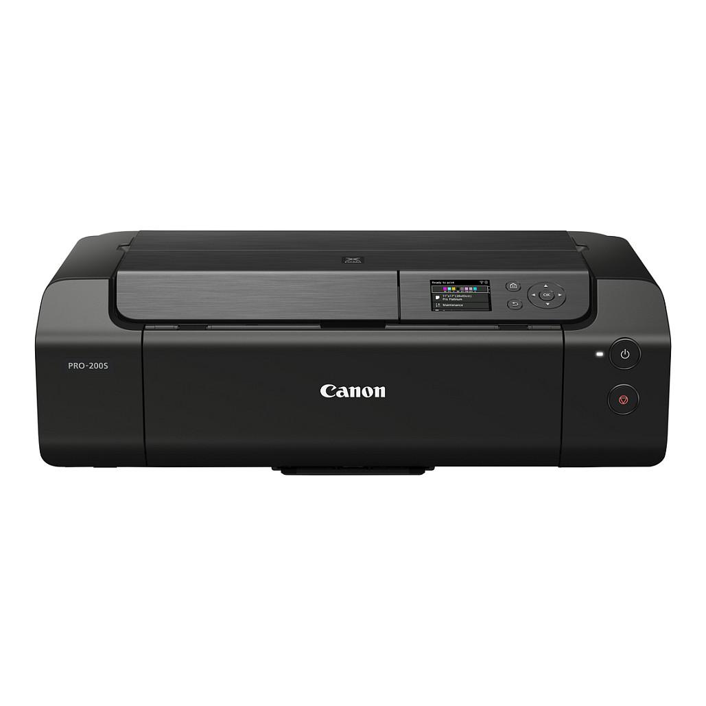 Printer për Foto Canon PIXMA PRO-200S / Inkjet / 8 Ngjyra / A3+ / 4800 × 2400 DPI - Zezë