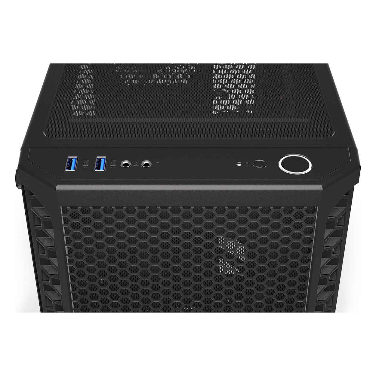 Kasë PC ENDORFY Signum 300 Air / Tower / ATX / 3x 120mm + 1x 120mm Fan / Tempered Glass - Zezë - 20
