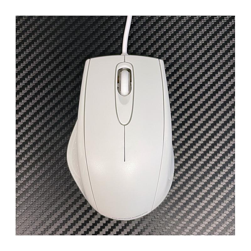Maus me kabllo LC-Power, USB, 800 DPI, 3 Butona – Bardhë - 8