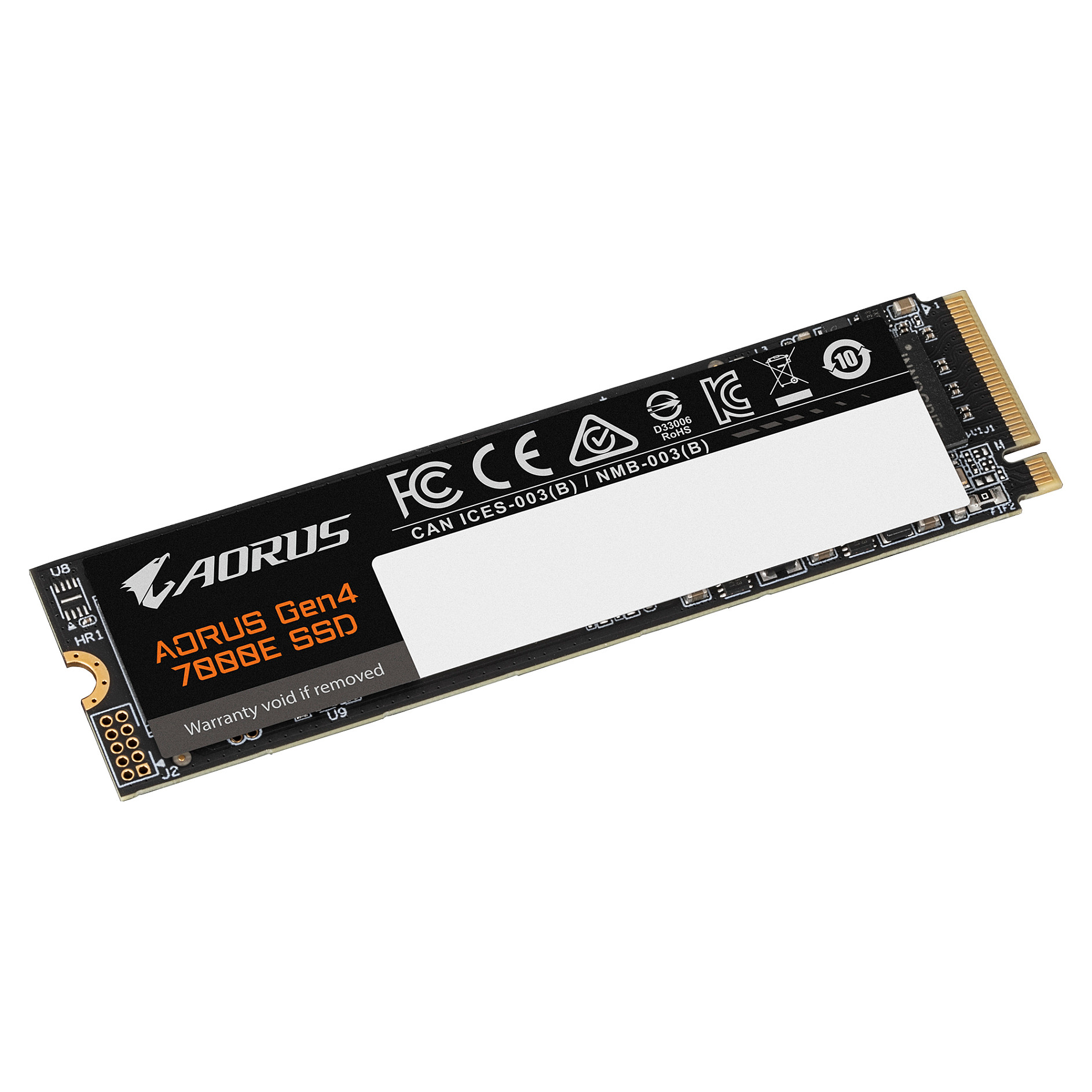 SSD e Brendshme GIGABYTE AORUS Gen4 7000E AG470E1TB / 1TB / M.2 2280 / PCIe 4.0 x4 / NVMe 1.4 / 7100MB/s Read / 6100MB/s Write - 2