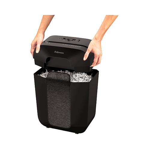 Shredder Fellowes Powershred LX50, Cross-Cut, P-4, 9 fletë, 4 × 37mm, 17L, Safety Lock - Zezë - 4