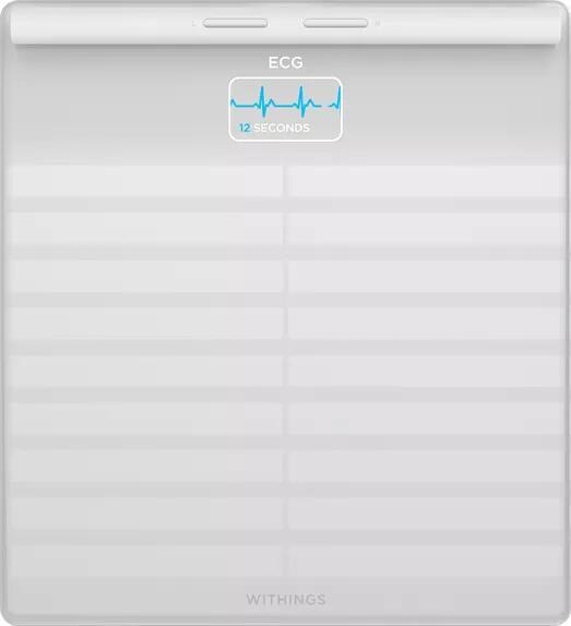 Peshore Withings Body Scan / WBS08-WHITE-ALL-INTER / 200kg / Wi-Fi + Bluetooth / 2.8" LCD / Body Composition – Bardhë