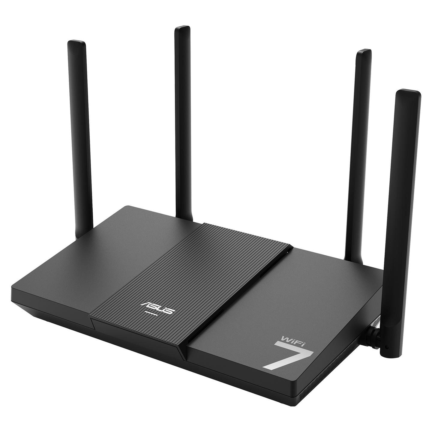 Ruter ASUS RT-BE50, Wi-Fi 7 BE3600, Dual-Band, 1× 2.5GbE WAN + 3× Gigabit LAN - Zezë