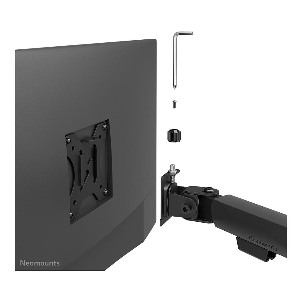 Mbajtëse për Monitor Neomounts, 2 Monitorë, 10"-32", 6kg - Zezë - 10