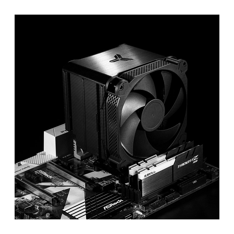 Ftohës për Procesor Jonsbo HX6250 / 140mm PWM Fan / 400–1200 RPM – Zezë - 16