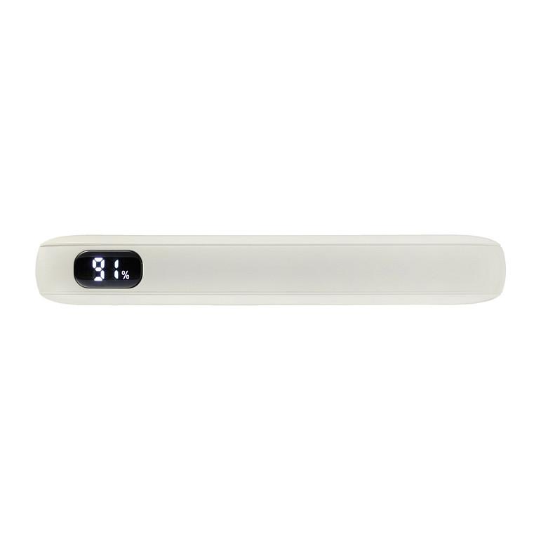 Powerbank Intenso S10000, 10000mAh, 20W, USB-C, Kabllo USB-C e Integruar, Power Delivery 3.0, LCD – Bezhë - 4