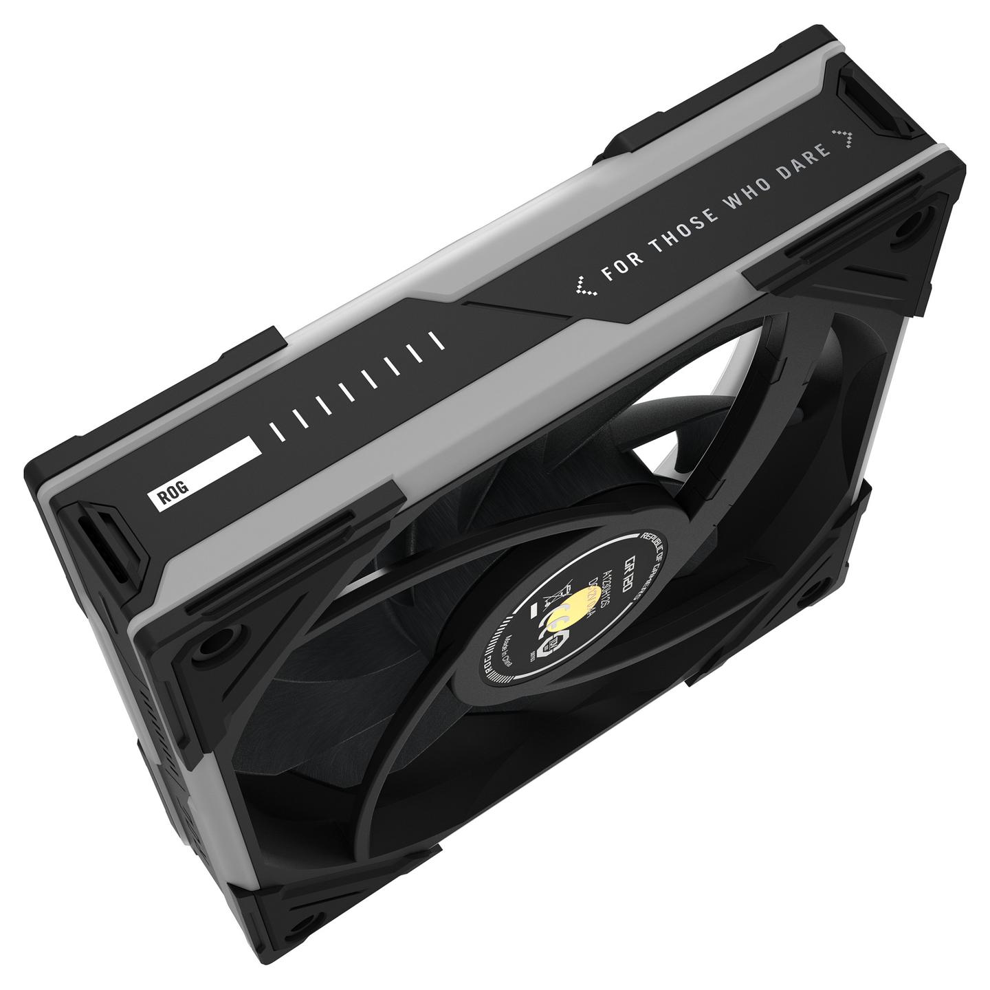 Ftohës për Kasë ASUS ROG Eurux GR120 ARGB, 120mm, PWM, Single Pack - Zezë - 12