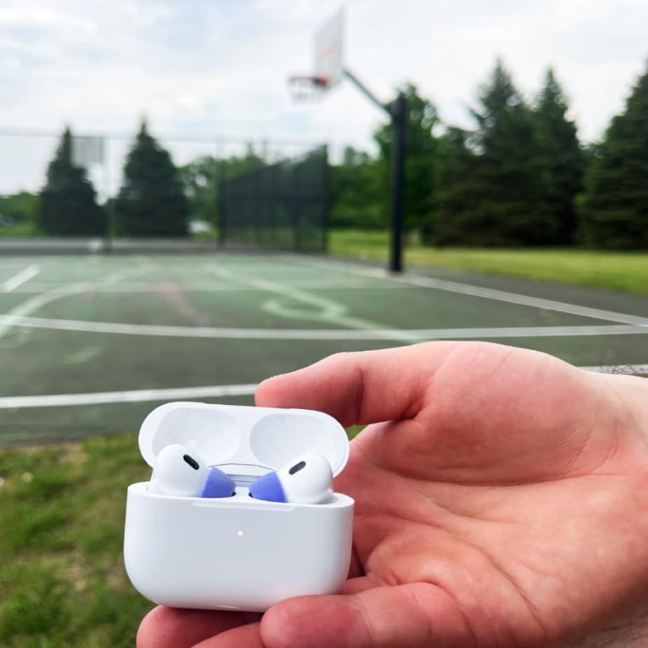 Aksesorë për Kufje Comply MAX për Apple AirPods Pro Gjenerata 1 dhe 2, Madhësia S - Blu - 2