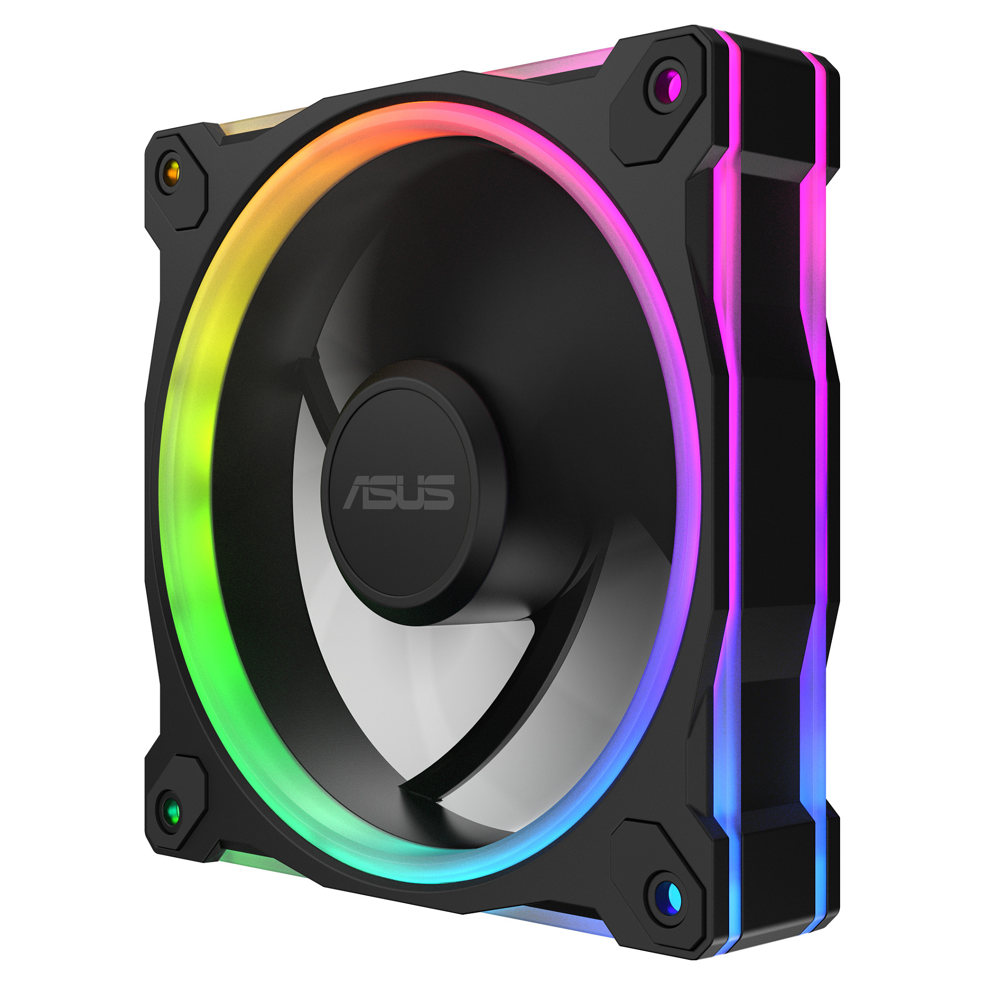 Ftohës për Kasë 120mm ASUS Prime MR120 ARGB Reverse 3-Pack – Zezë - 8