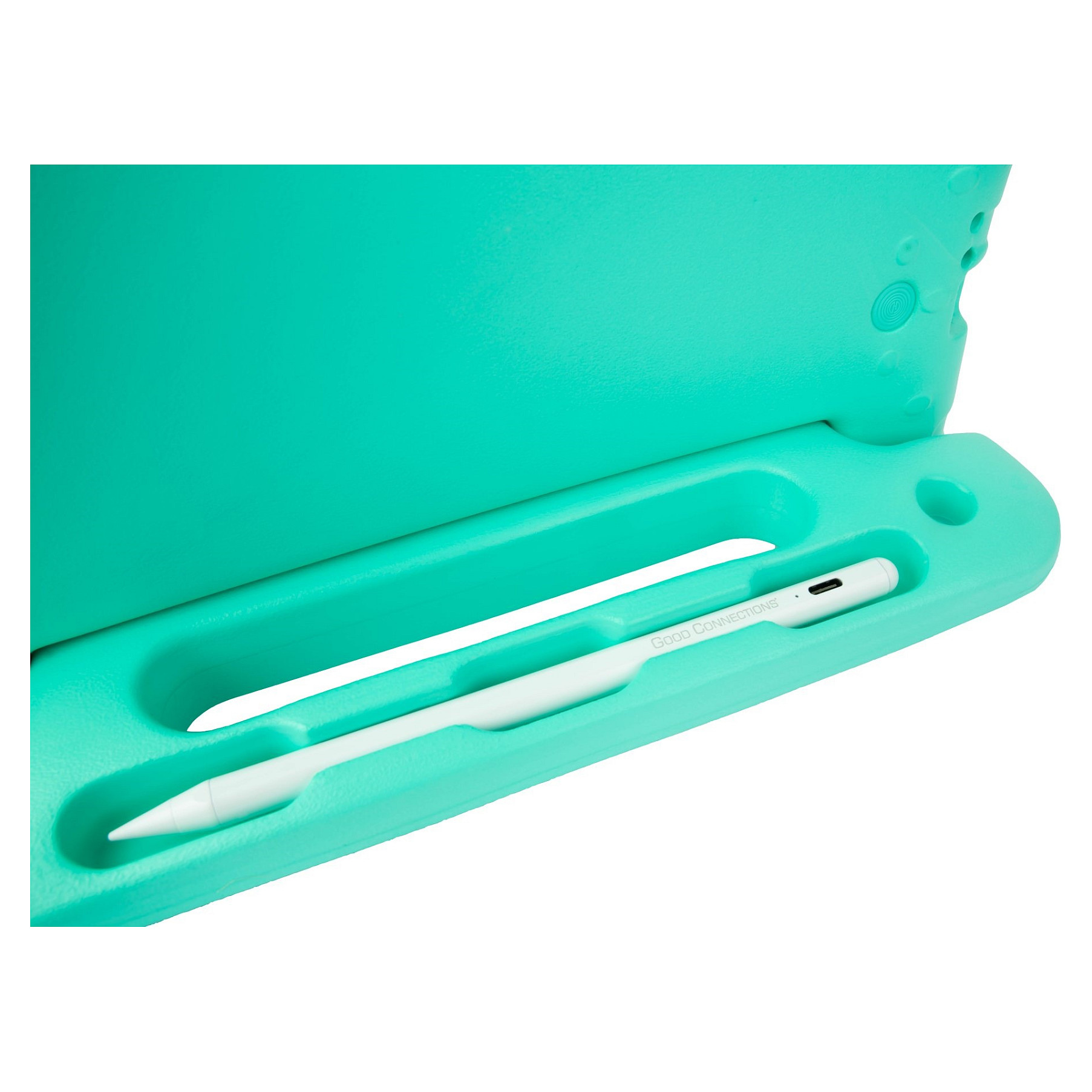 Aksesorë për tablet Good Connections I09KA / iPad 10.2" (7.-9. Gen.) / Mbrojtëse me Kickstand / EVA - Aqua - 6