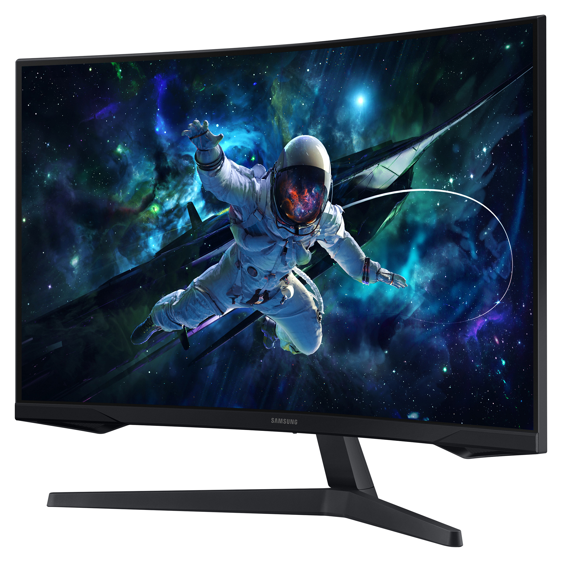 Monitor Gaming Samsung Odyssey G5 S32CG552EU / 32" / QHD VA Curved / 165Hz / 1ms / HDMI+DP - Zezë - 3